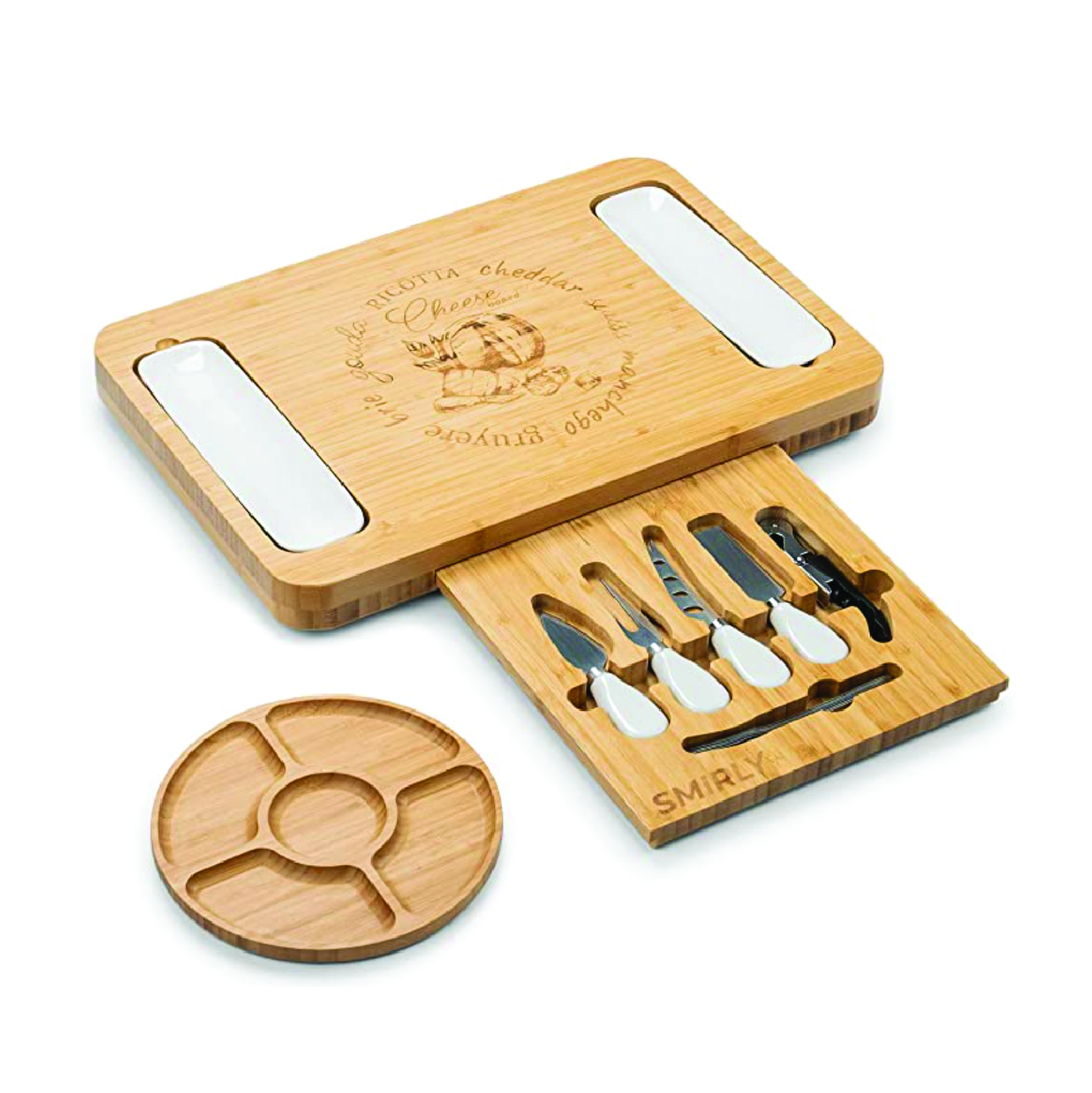 Smirly Cheese Board and Knife Set mmm... boards